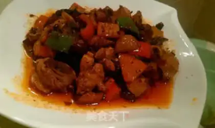 Make Spicy chicken step 4