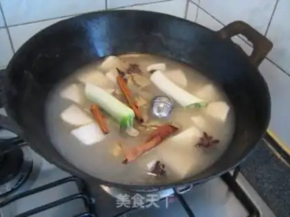 Make Scorpion radish step 6