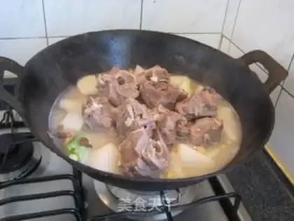 Make Scorpion radish step 8