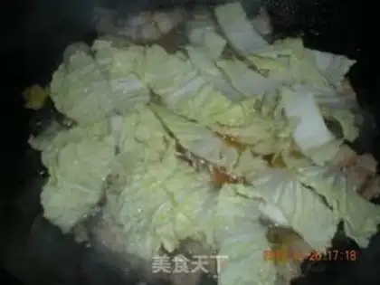 Make Powder pork stew step 5