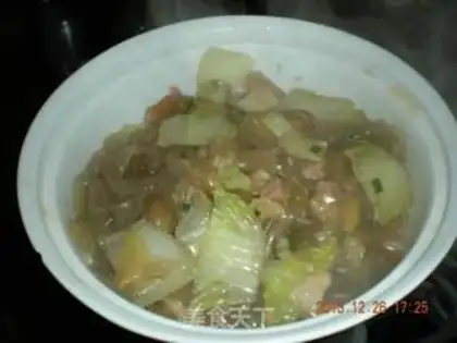 Make Powder pork stew step 7