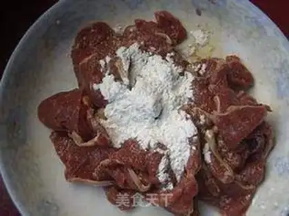 Make Scrambled lamb step 2