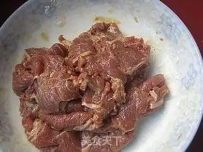 Make Scrambled lamb step 3