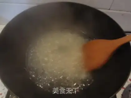 Make Flamingo banana jelly step 1