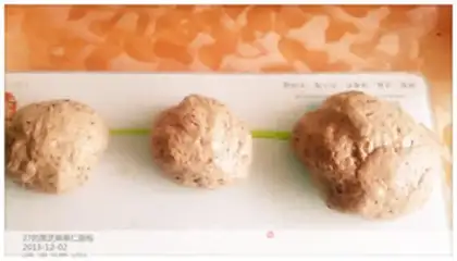 Make Black sesame honey bread step 0