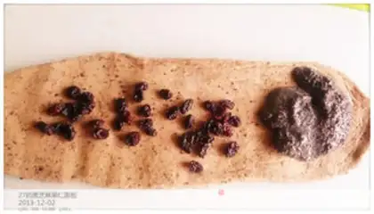 Make Black sesame honey bread step 2