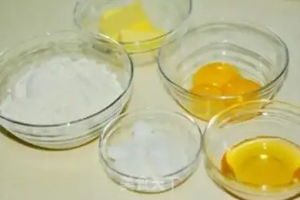 Make Honey egg milk cookies step 0