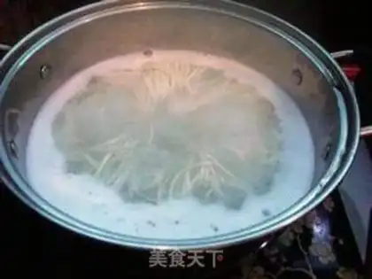 Make Bones of leaf buns step 6
