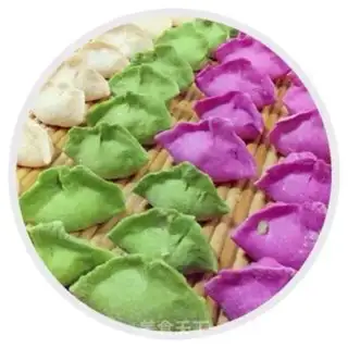 Make Winter to color dumplings step 2