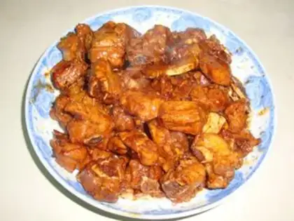 Make Apple sugar and vinegar ribs step 6