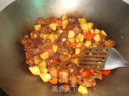 Make Apple sugar and vinegar ribs step 8