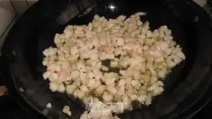 Make Shrimp-skin pork spinach step 3