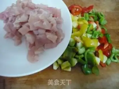 Make Cashew chicken step 1