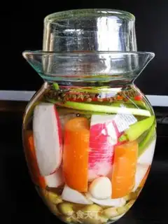 Make Sichuan pickles step 9
