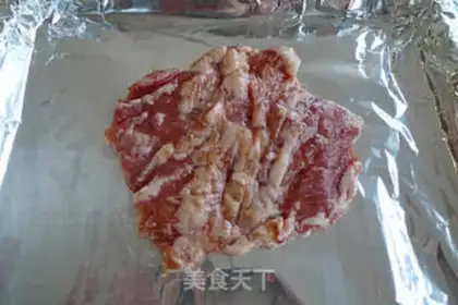 Make Roses with honey sauce step 1