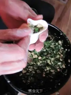 Make Shrimp-skin pork spinach step 18