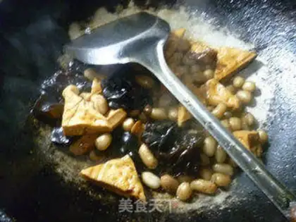 Make Blackwood peanuts dry step 12