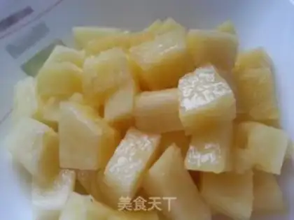 Make Pineapple Simillo step 1