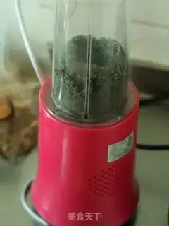 Make walnut sesame paste step 1