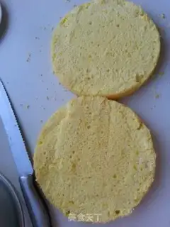 Make Fruit birthday cake step 5
