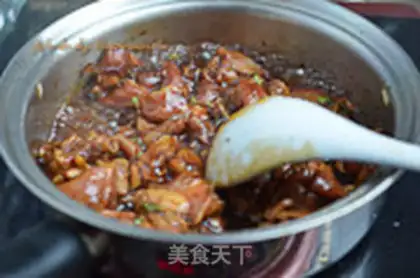 Make Chestnut mushrooms for chicken legs step 8