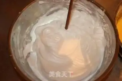 Make Fruit cream cake step 2