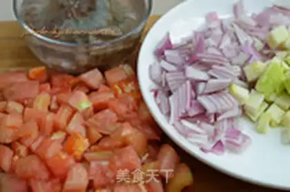 Make Shrimp pasta step 1