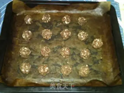 Make Chocolate oatmeal energy ball step 9
