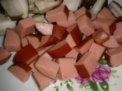 Make Potato-head mushroom rice step 3