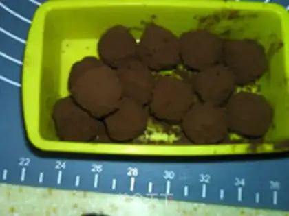 Make Coffee truffle chocolate step 12