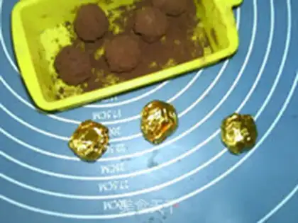 Make Coffee truffle chocolate step 13