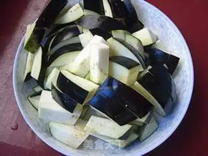 Make Salt fish and cheese step 2