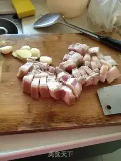Make Secret red meat step 1