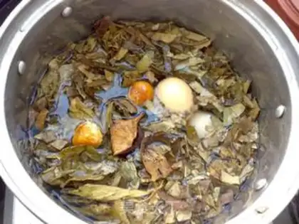 Make Lung tea step 1