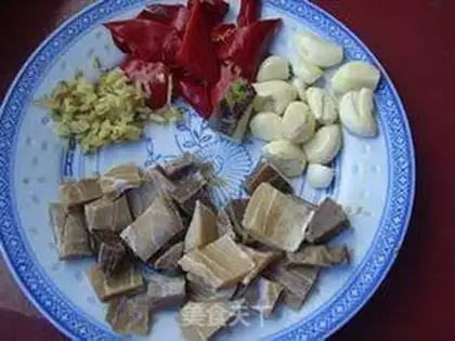 Make Salt fish and cheese step 3