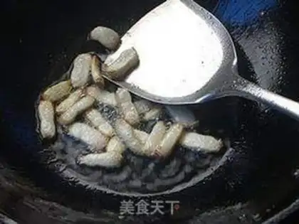 Make Salt fish and cheese step 4