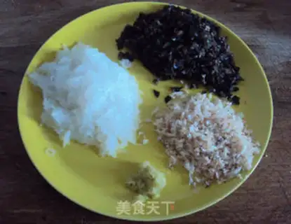Make Rice cucumber step 2