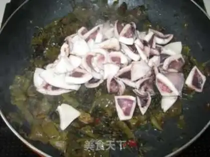 Make Sour vegetables are fired step 8