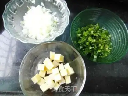 Make Cheese and potatoes step 1