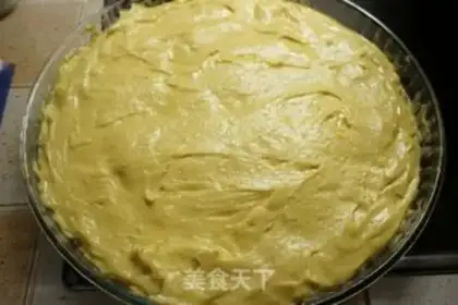 Make French caramel pineapple cake step 7
