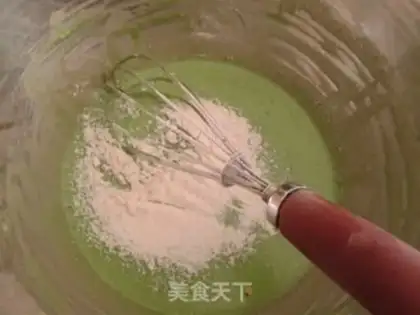 Make Zebra cake step 2