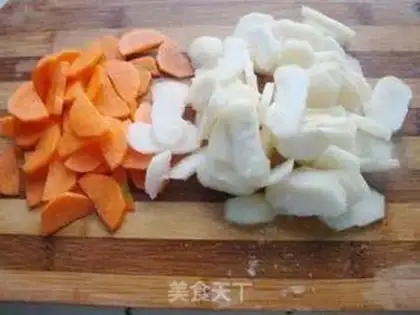Make Carrot mucks step 1