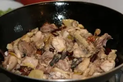 Make Spicy chicken step 7