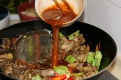 Make Spicy chicken step 9