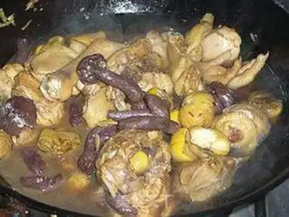 Make Red pine chicken step 6