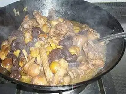 Make Red pine chicken step 8