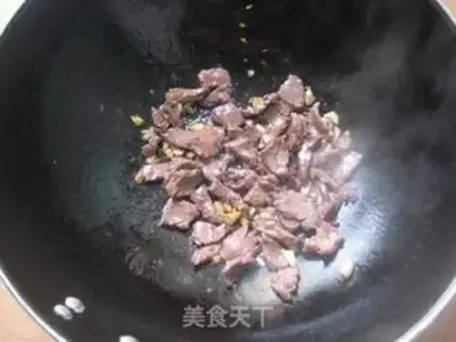 Make Sliding beef step 4
