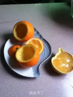 Make Orange egg stew step 3