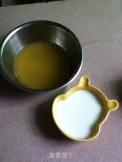 Make Orange egg stew step 5
