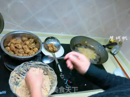 Make ♪ Potato cream beefballs ♪ step 4